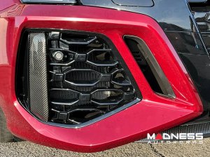Audi RS3 Front Bumper Intake Trim - Carbon Fiber - 2021+ models Audi RS3 Front Bumper Intake Trim - Carbon Fiber - 2021+ models